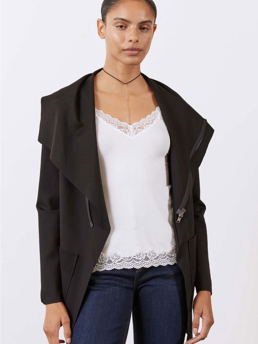 Ruti The Foundation Jacket Sz S/M Black
